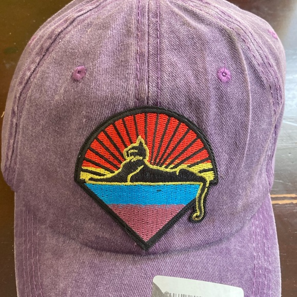 Grateful Dead Accessories - 🐈 Under the Stars Garcia Hollowed Out Ponytail 🧢